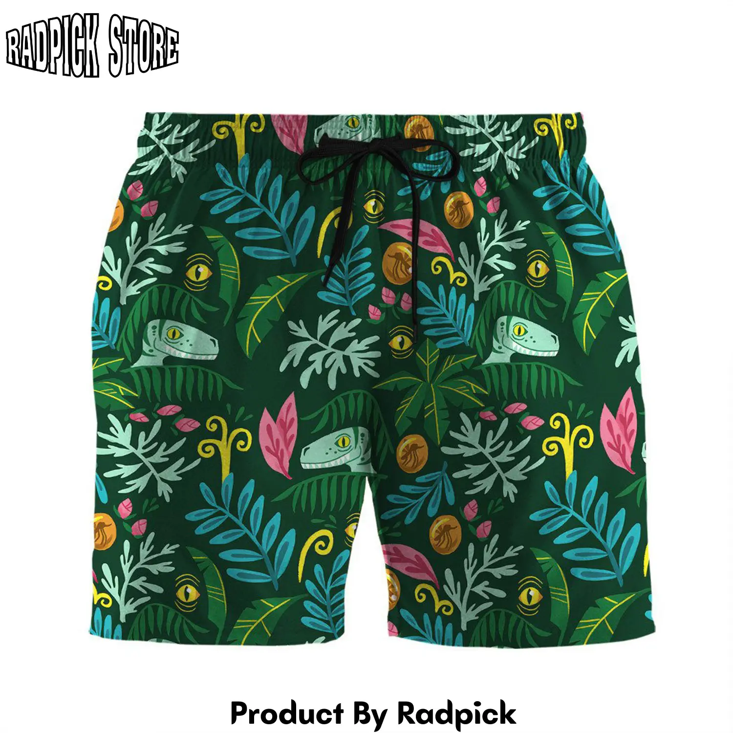 Radpick 3d jw pattern custom men shorts rp631408